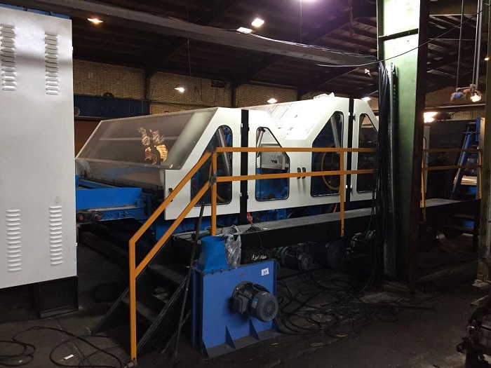 ALSL--2500*1230mm Double Cylindre Double Doffer Carding Non-tissé Making Machine