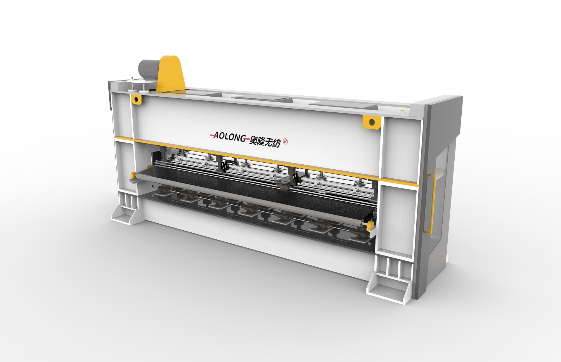 ALZC - Machine de fabrication de non-tissé de poinçonnage à grande vitesse de 7500 mm